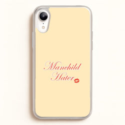 Manchild Hater iPhone XR Case