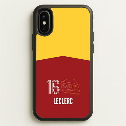 Leclerc Helmet 2026  iPhone X / XS Case
