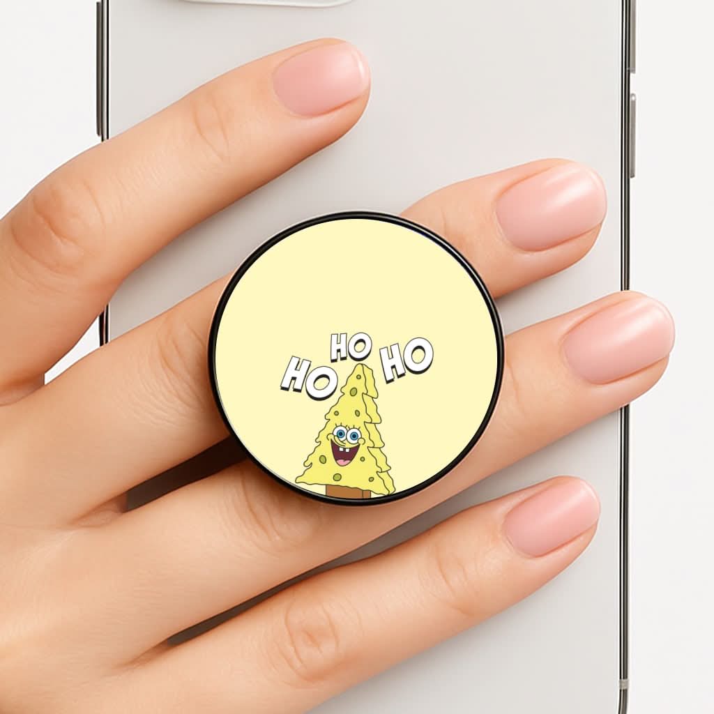 Christmas Tree Cartoon Sponge FunGrip