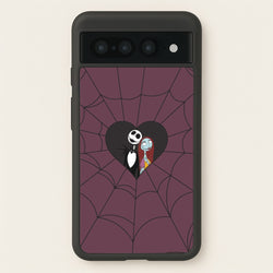 J And S Cobweb Heart Google Pixel 7 Pro Case