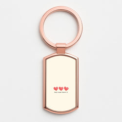Best Mum There Is Rose Gold Keyring