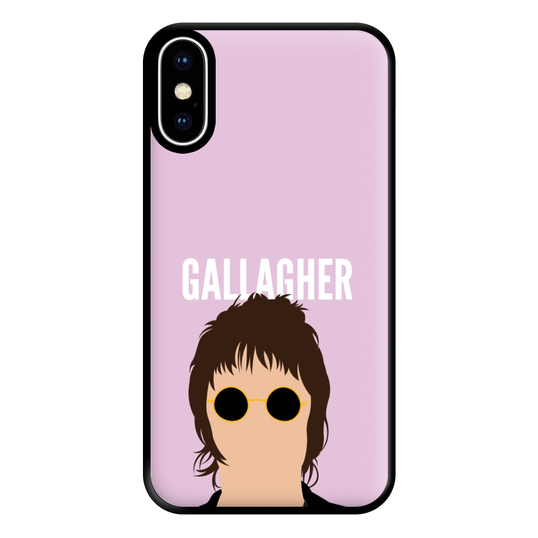 Rock Band Member Purple iPhone XS Max Case