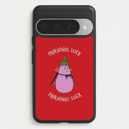 Mornings Suck Plush - Halloween Google Pixel 10 Pro XL Case
