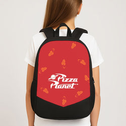 Pizza Planet Pattern  School Bag