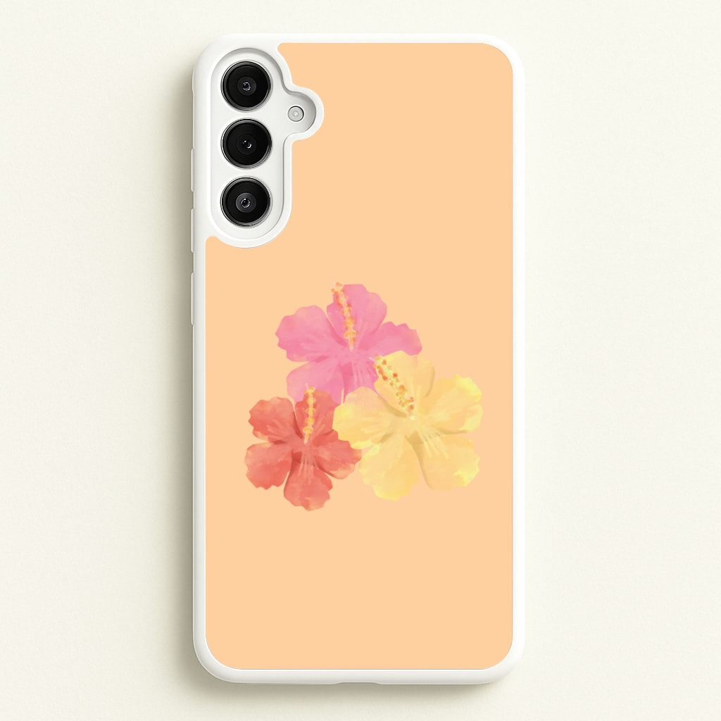 Hibiscus Sunset Galaxy A36 Case