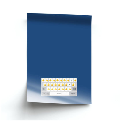 Dad's Keyboard - Father's Day Poster