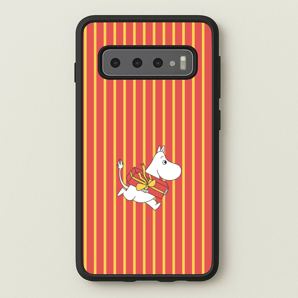 Red Present Moom Galaxy S10 Plus Case