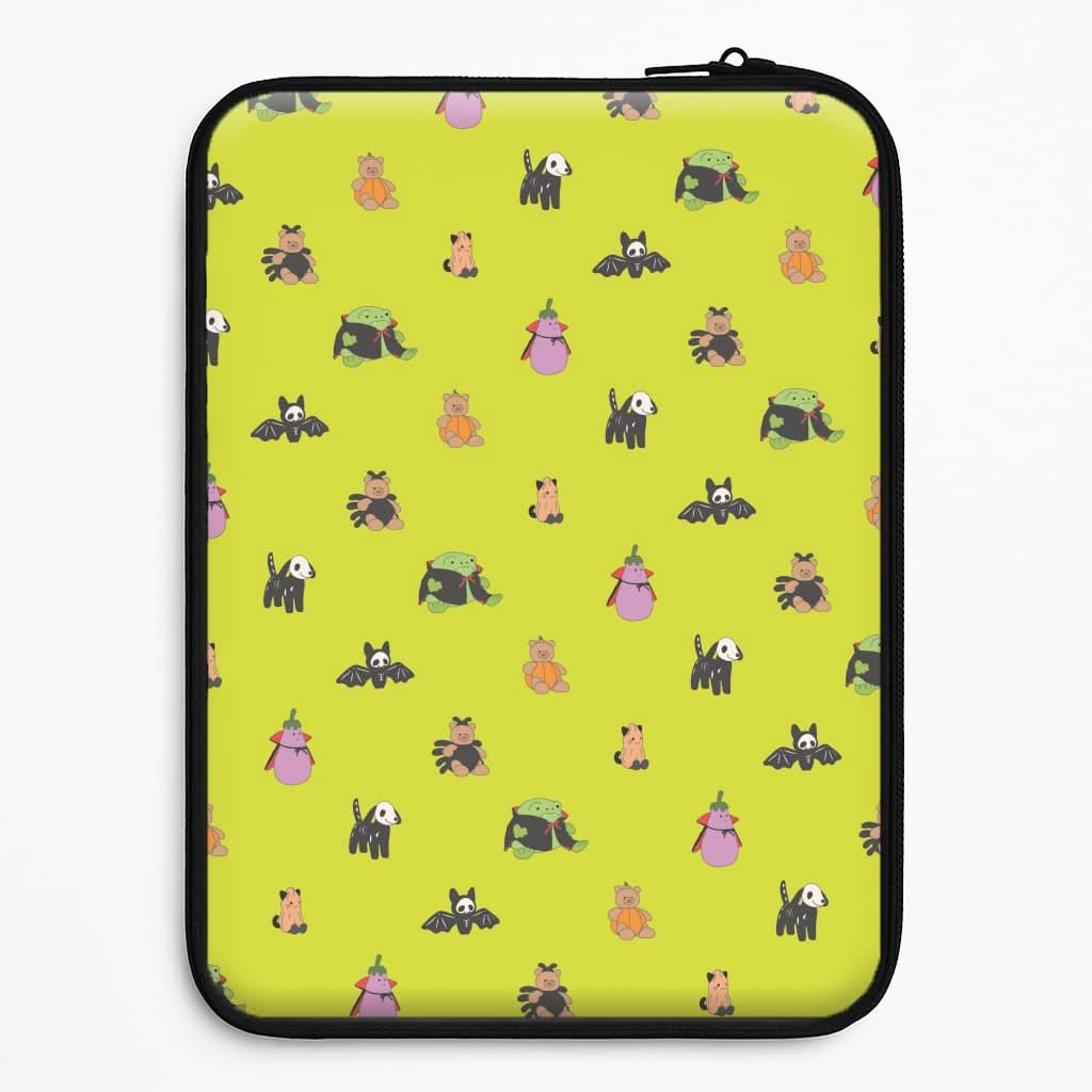 Halloween Plushies Pattern III - Halloween Universal Laptop Sleeve
