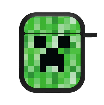 Creeper Face - Mining AirPods Case