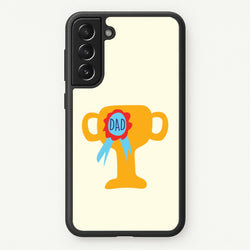 Cartoon Dad Trophy Galaxy S22 Case