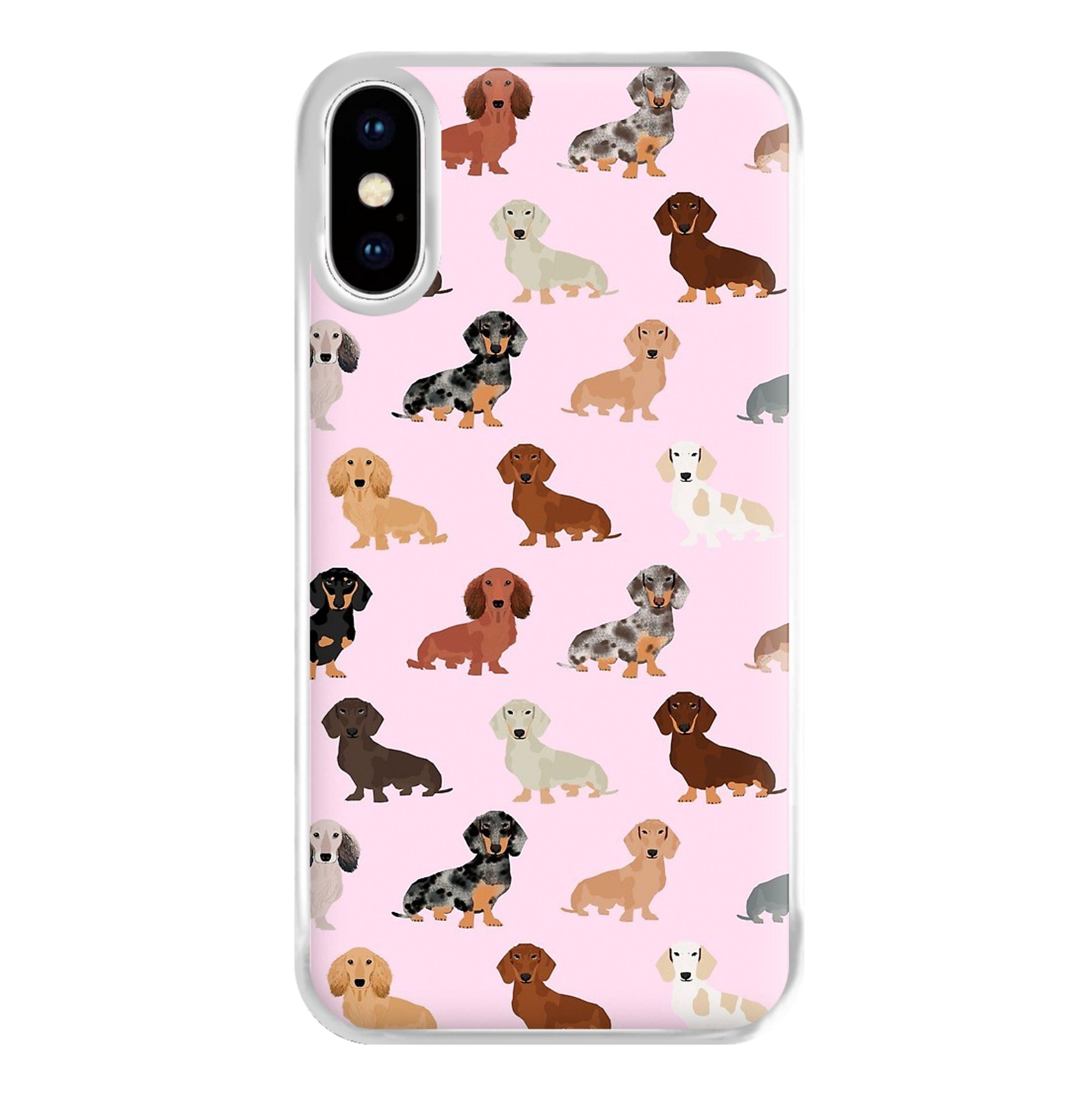 Dachshund Breed Pattern Phone Case