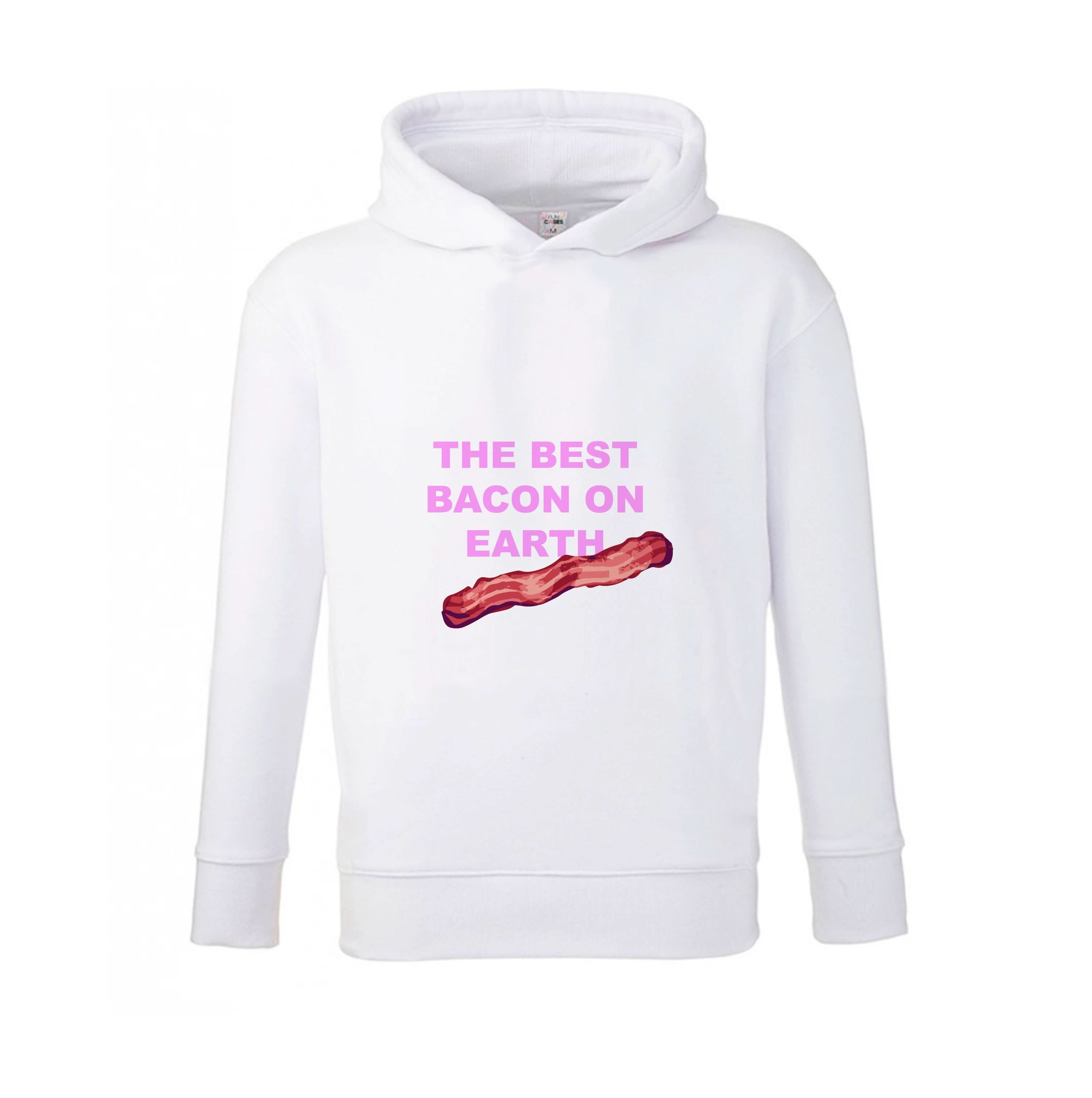 The Best Bacon On Earth Kids Hoodie