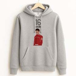 Leclerc 2026  Unisex Grey Hoodie