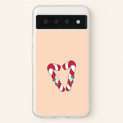 Christmas Candycane Plushies Google Pixel 7 Pro Case