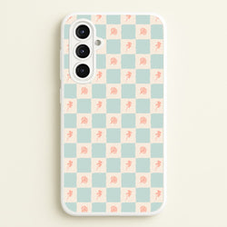 Patchwork Floral Pattern Galaxy A16 Case