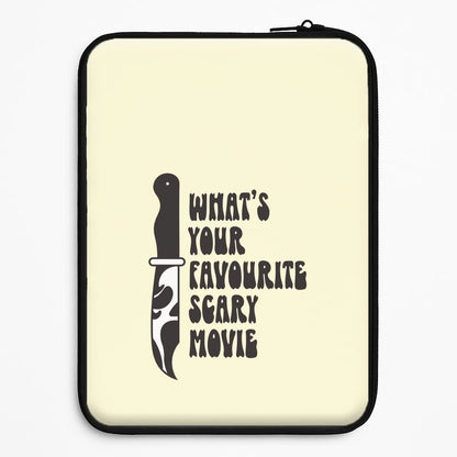 What's Your Favourite Scary Movie Trippy Universal Laptop Sleeve