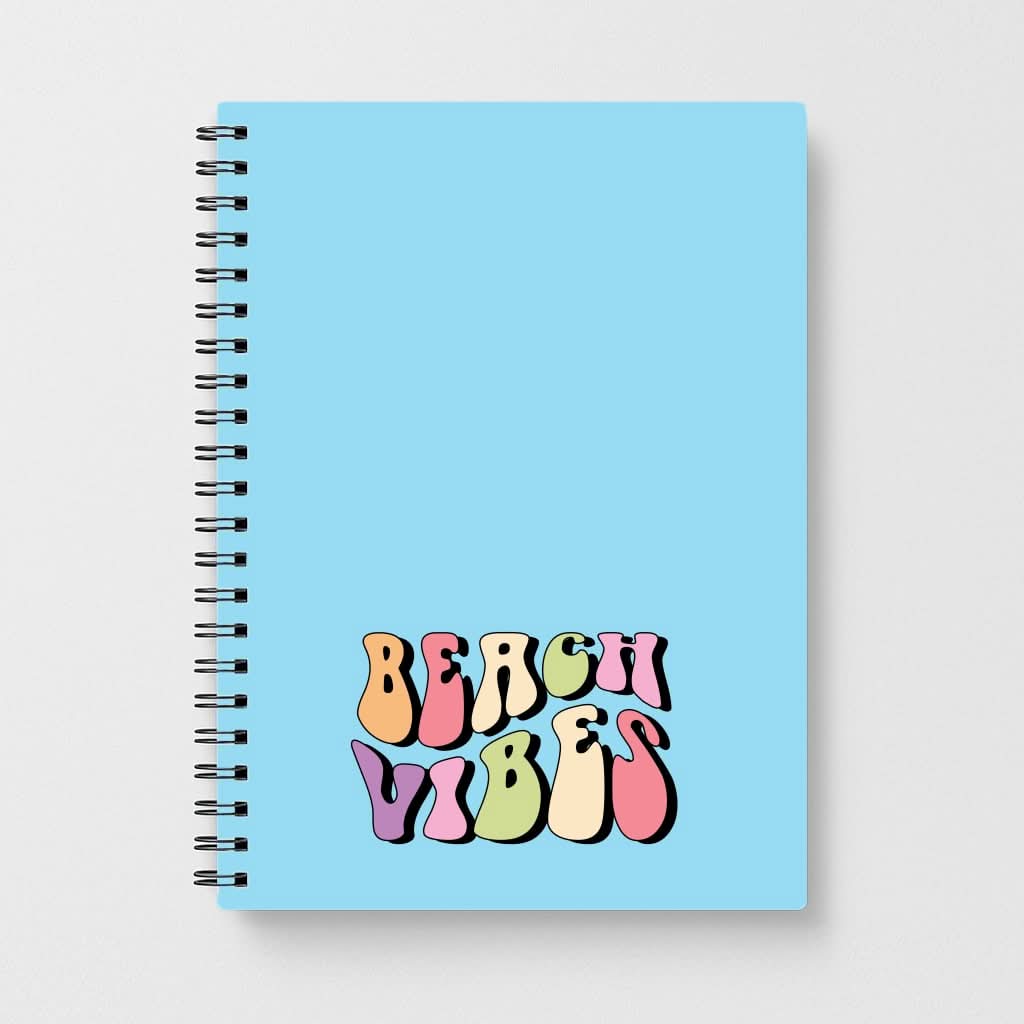 Pastel Beach Vibes Notebook