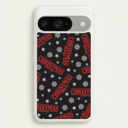 Christmas Things Snowflake Pattern Google Pixel 10 / 10 Pro Case