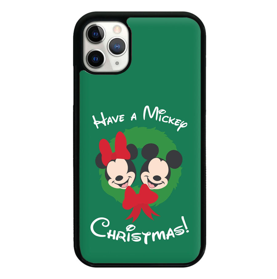 Have A Mickey Christmas Phone Case