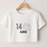 Alonso Helmet 2026 Crop top