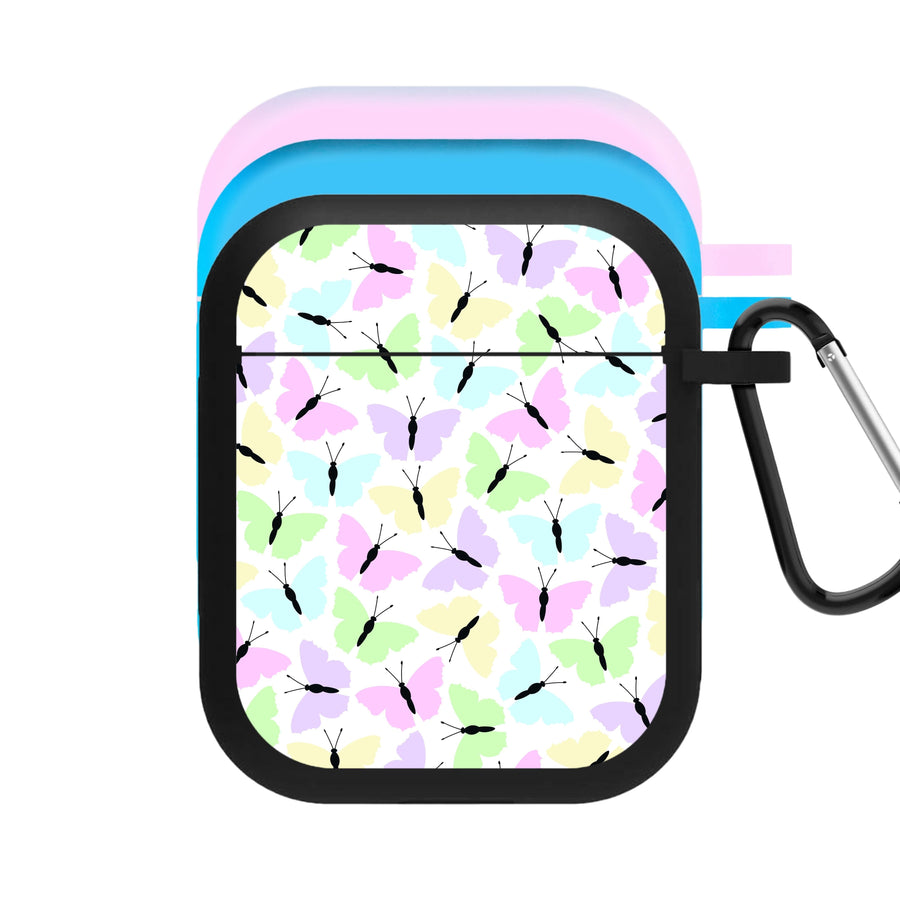 Multi Coloured Butterfly - Butterfly Patterns AirPods Case