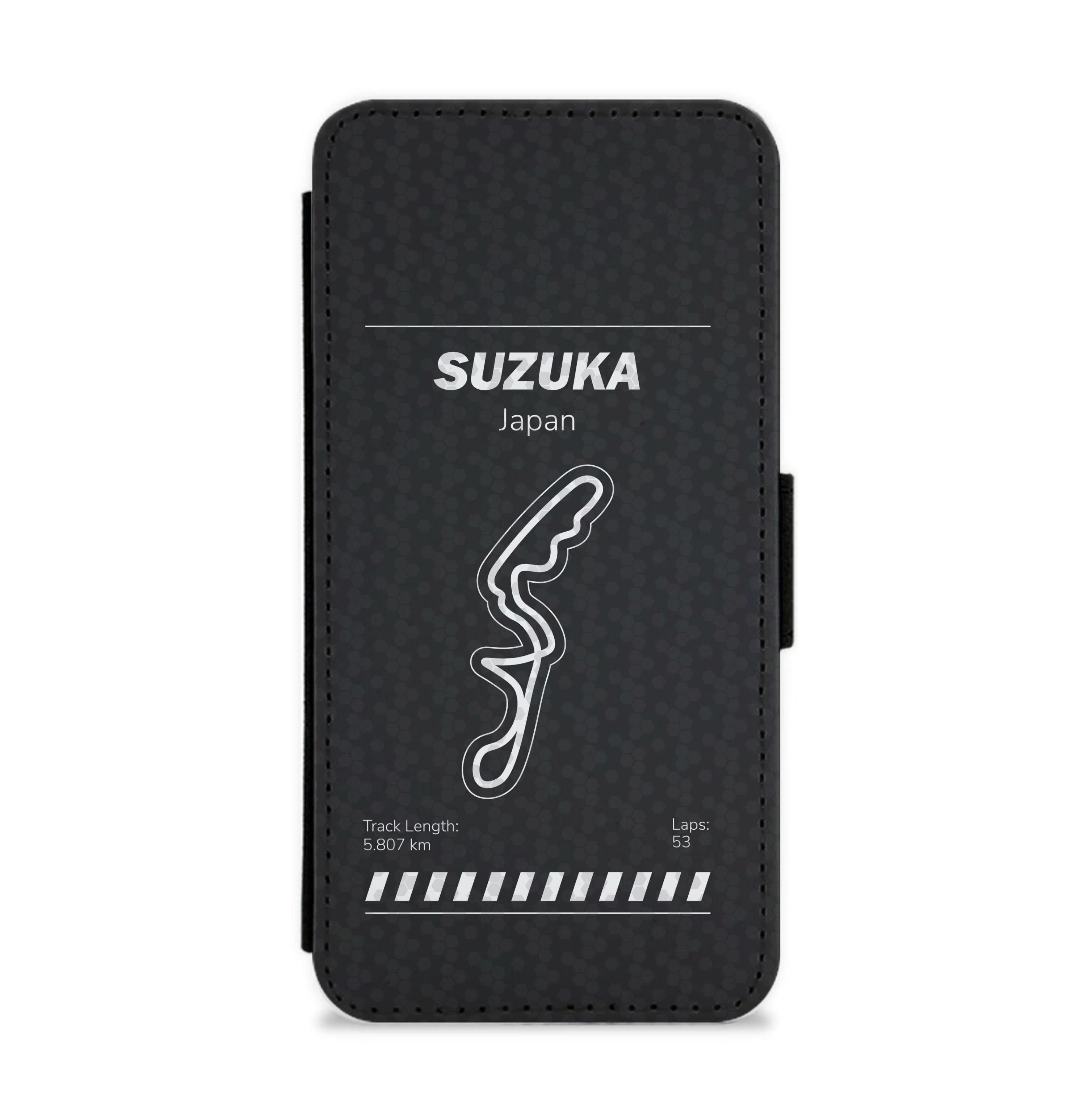 Suzuka Circuit Flip / Wallet Phone Case