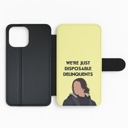 Disposable Delinquents Flip Phone Case