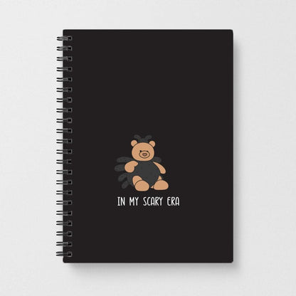 In My Scary Era Bear - Halloween Notebook