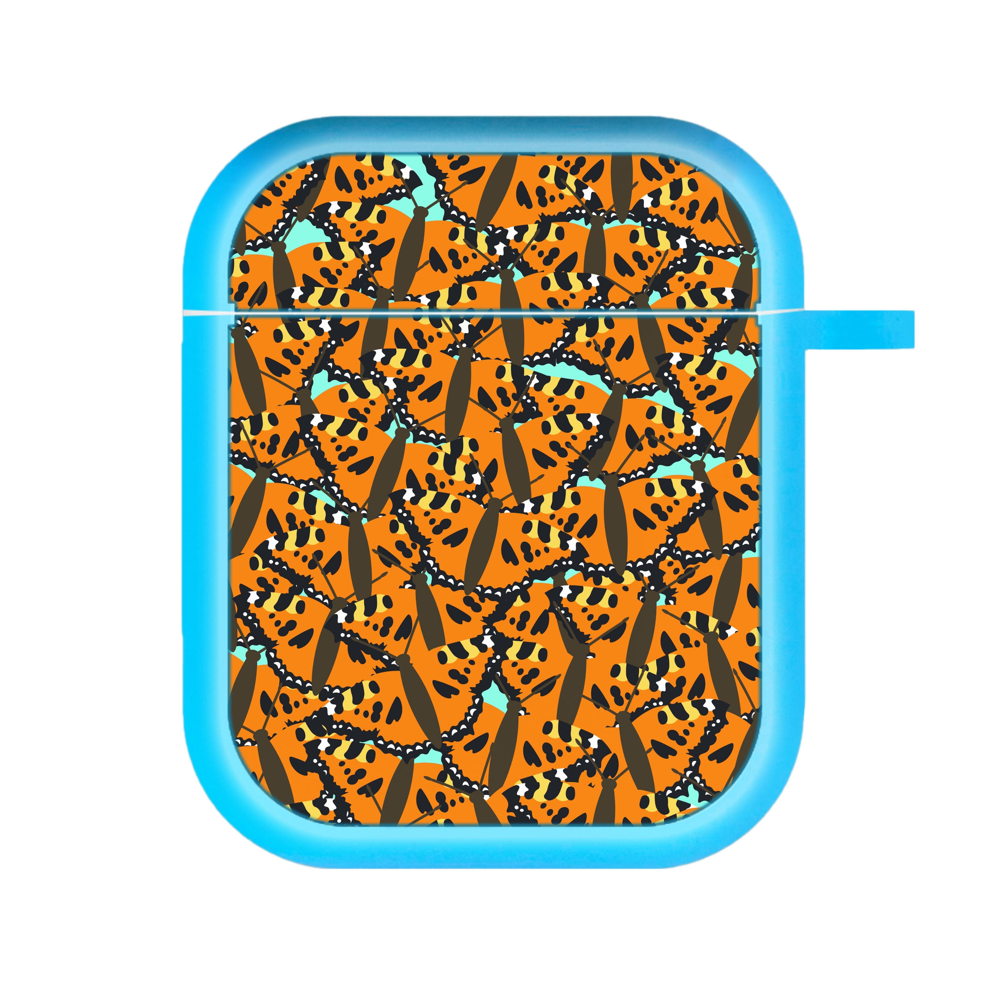 Orange Butterfly - Butterfly Patterns AirPods Case