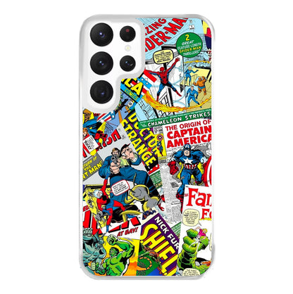 Superhero Comic Comics Pattern Phone Case