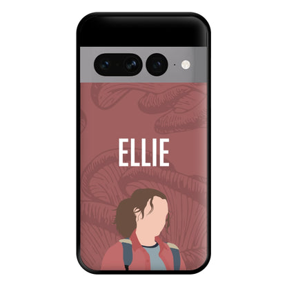Ellie Mushroom Pattern Google Pixel 7 Pro Case