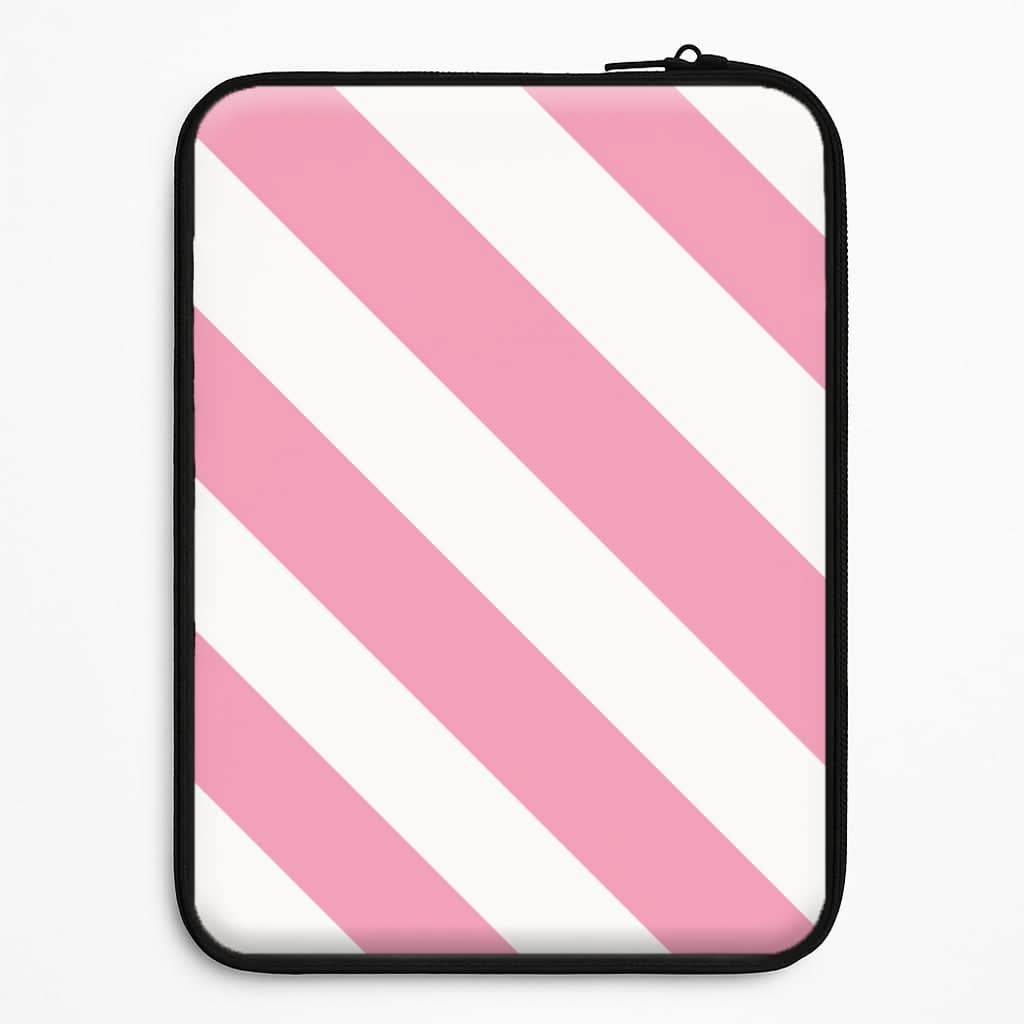 Candy Cane Stripes Laptop Sleeve