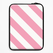 Candy Cane Stripes Laptop Sleeve 1
