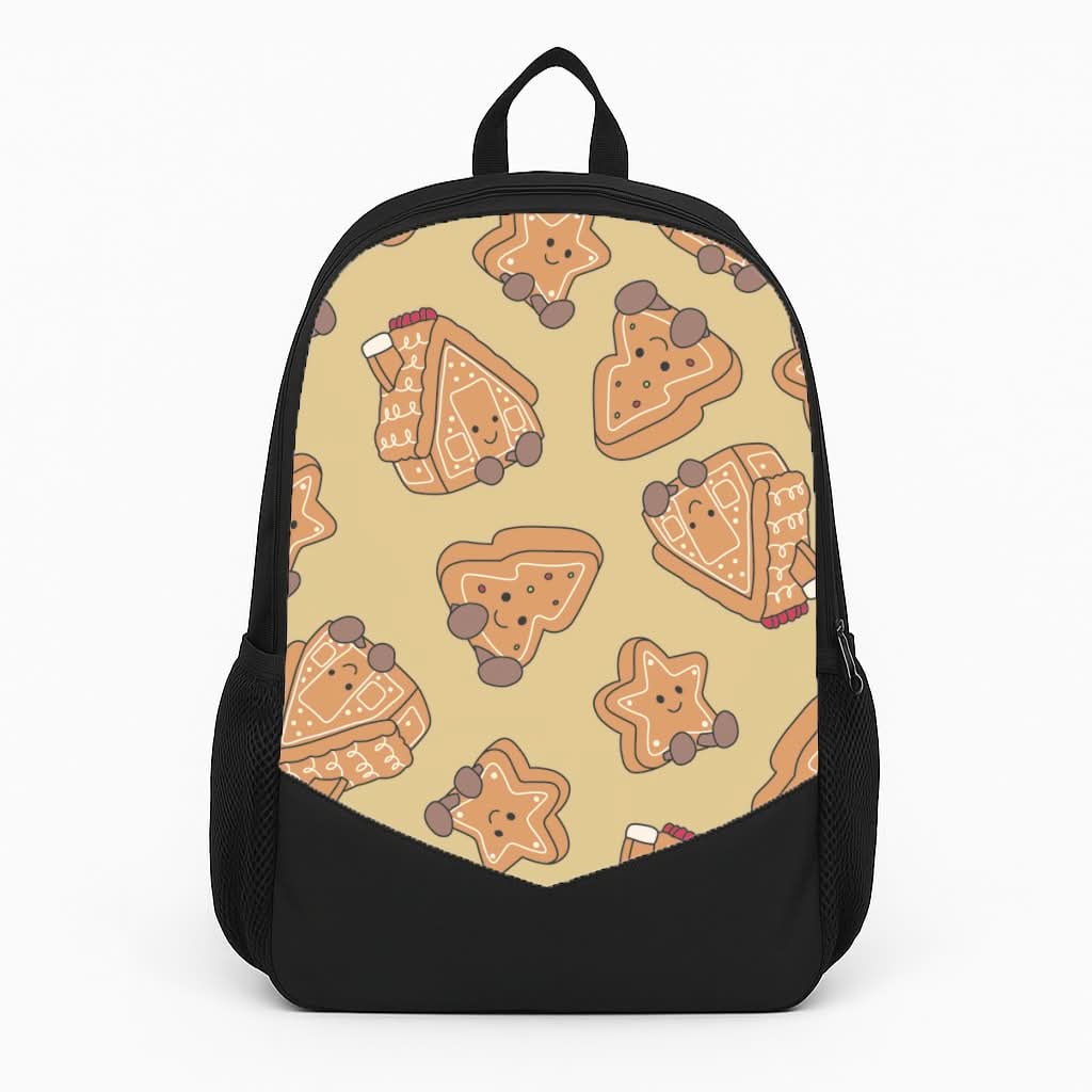 Gingerbread Plushies Pattern Backpack