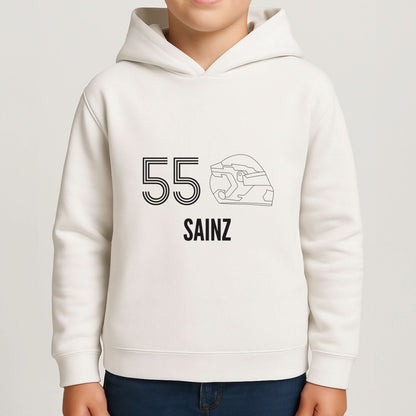 Sainz Helmet 2026 Boys Hoodie