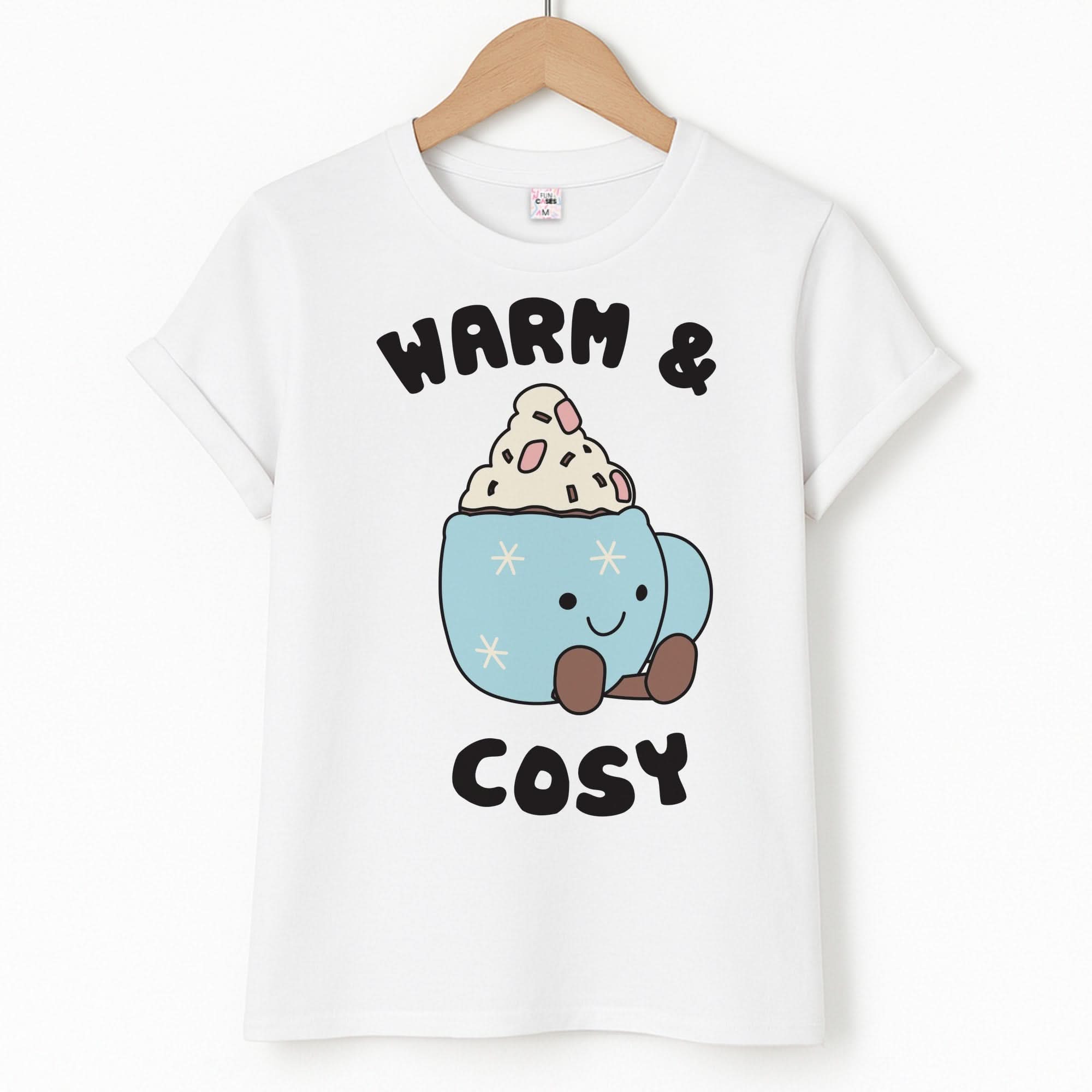 Hot Cocoa Plush Quote T-Shirt