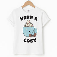Hot Cocoa Plush Quote T-Shirt