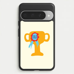 Cartoon Dad Trophy Google Pixel 10 Pro XL Case