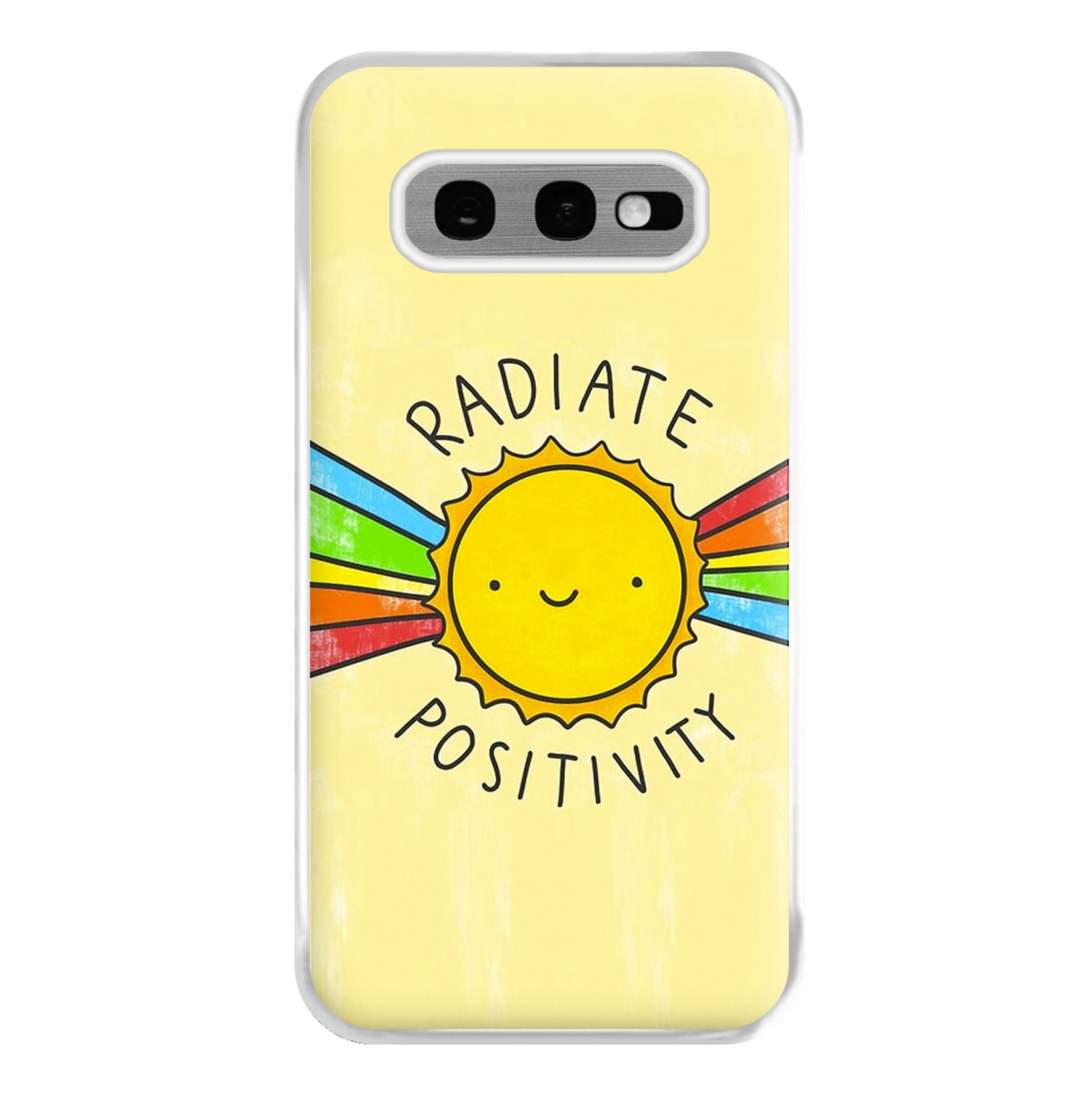 Radiate Positivity Sunshine - Positivity Phone Case