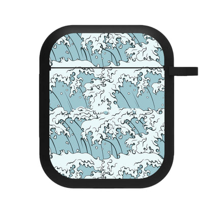 Japanese Waves AirPods Case