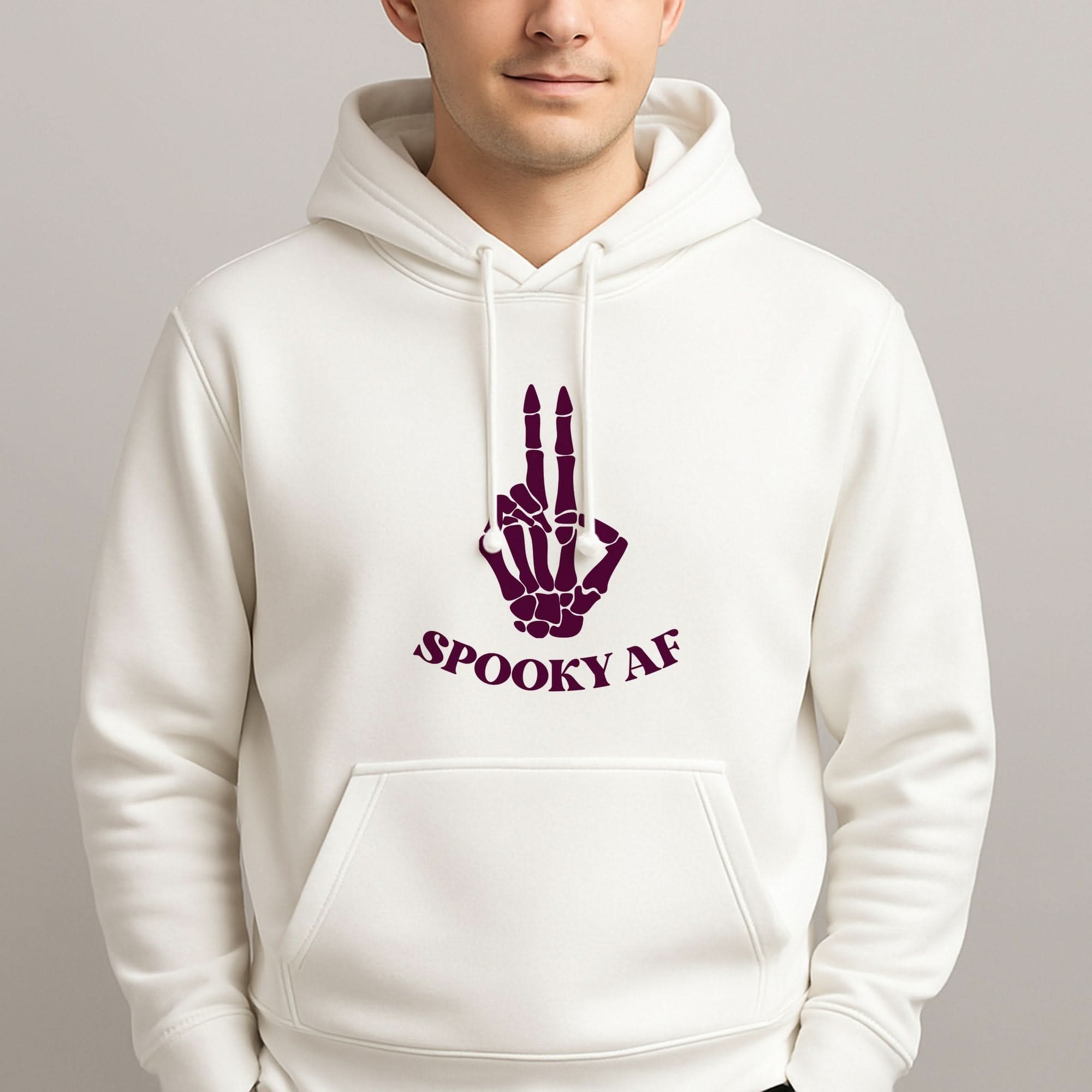 Spooky AF Mens Hoodie