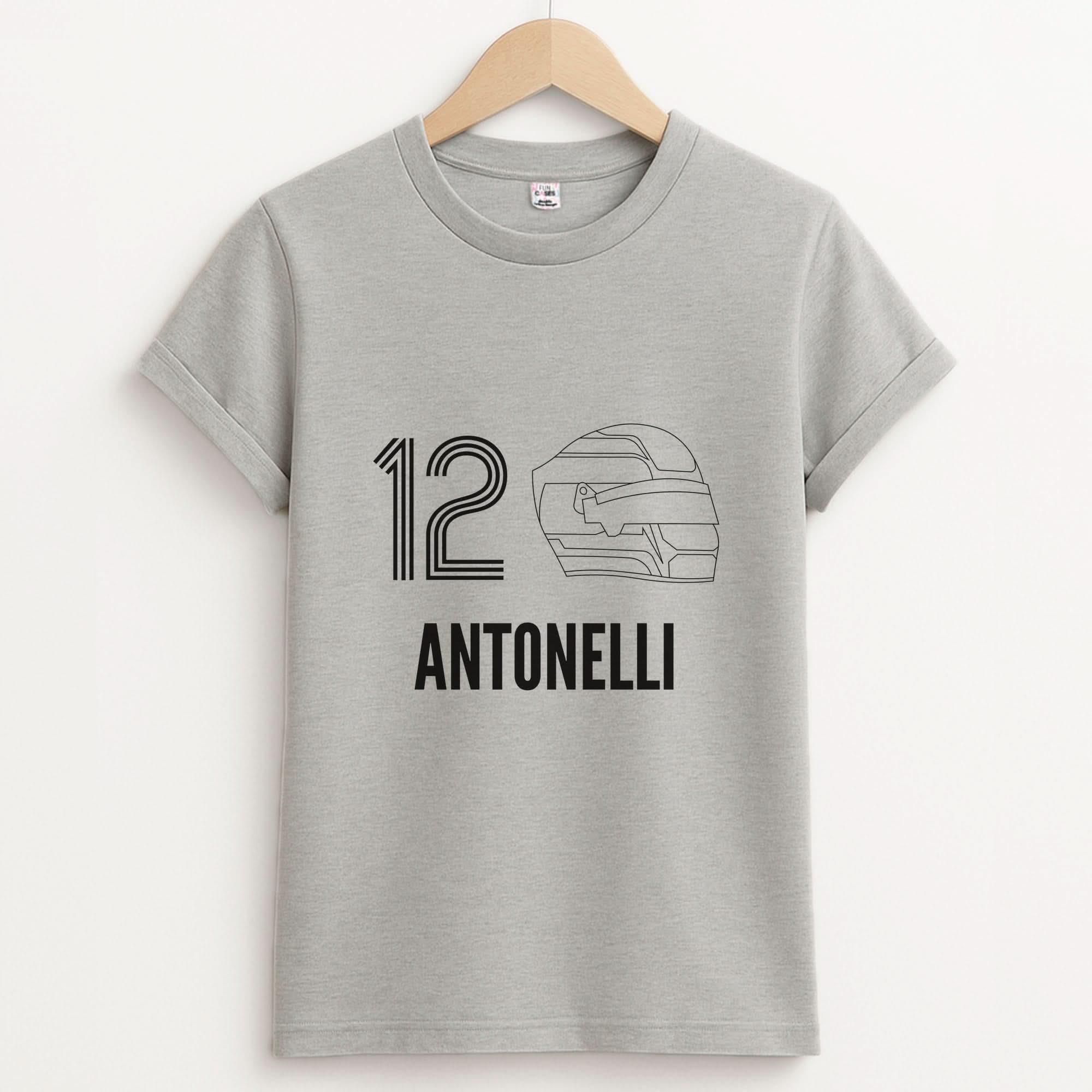 Antonelli Helmet 2026 Unisex Grey T-Shirt