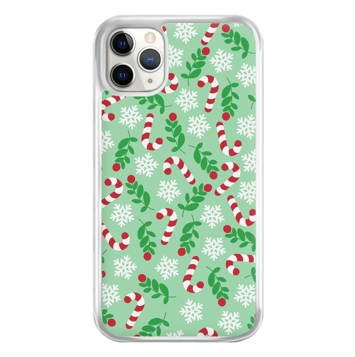 Snow Green Pattern Phone Case