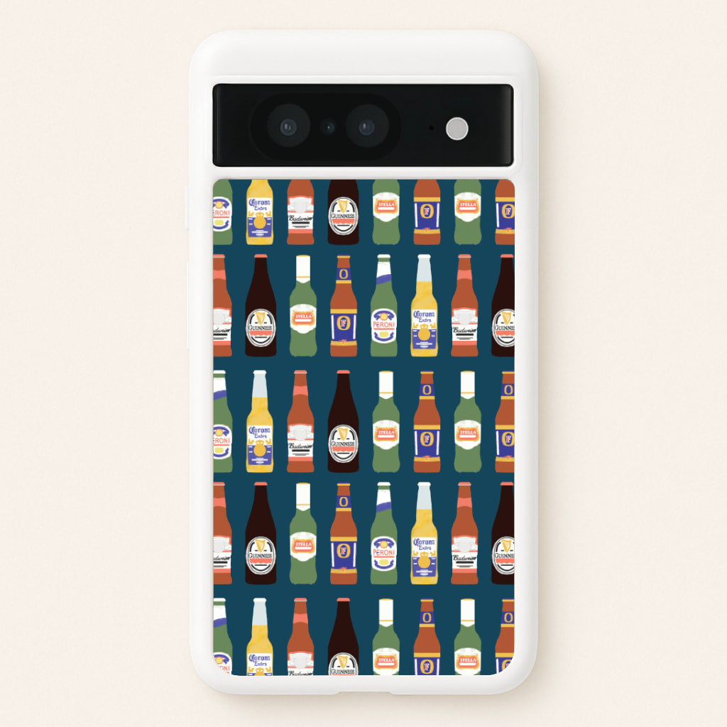 Geometric Brewery Pattern Google Pixel 8 Case