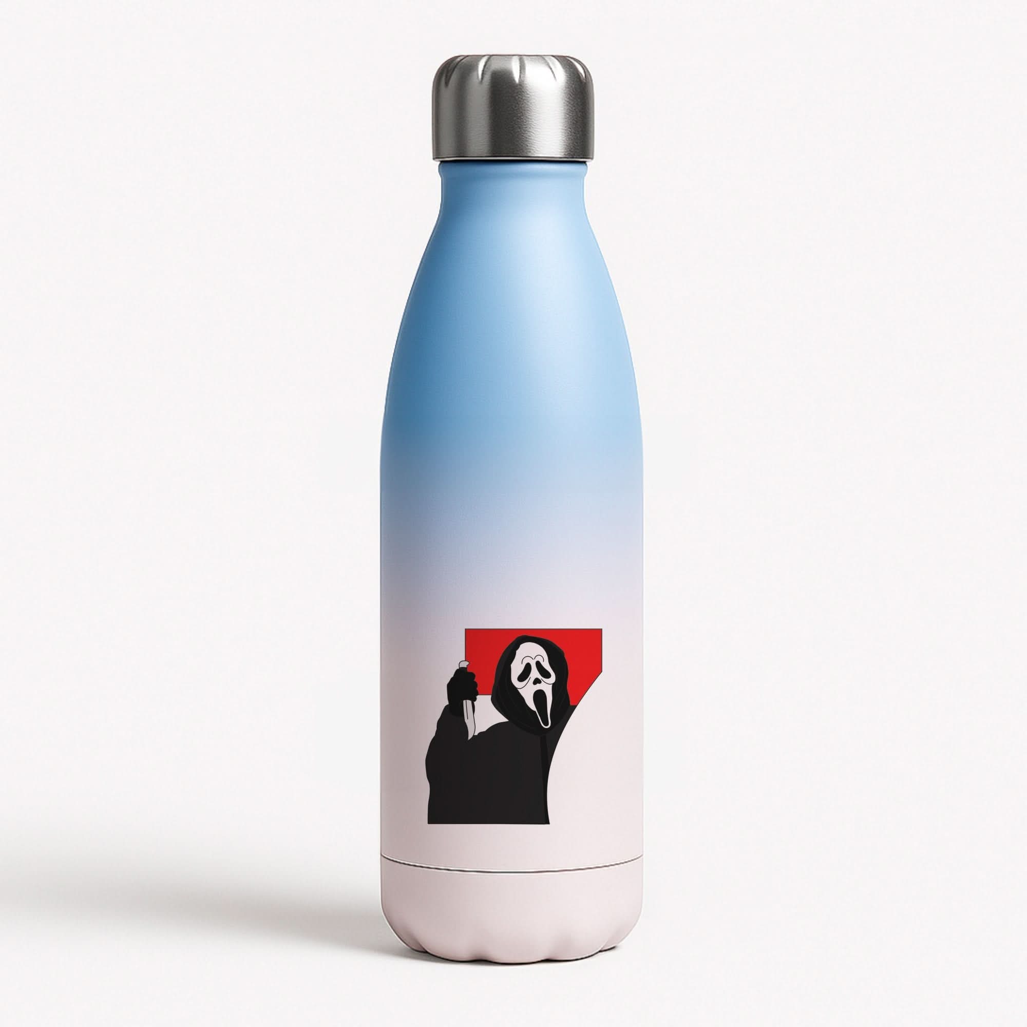 Ghostface 7 Blue Water Bottle