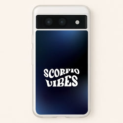 Scorpio Vibes Gradient Zodiac Google Pixel 8a Case