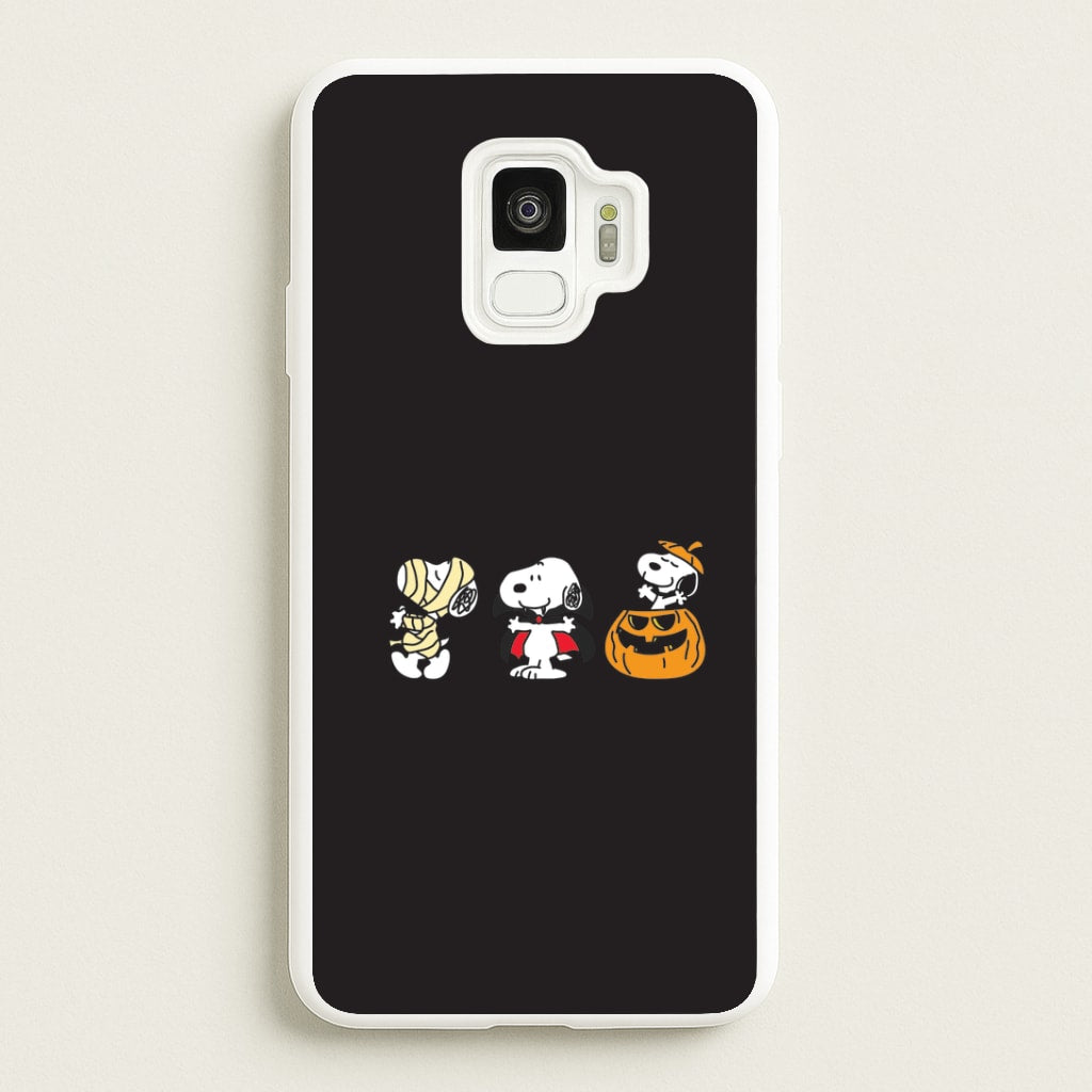 Cartoon Beagle Halloween Costumes Galaxy S9 Case