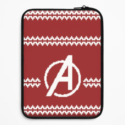 Superhero Team Red Christmas Jumper  Universal Laptop Sleeve