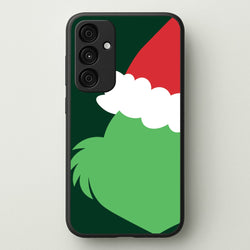 Green Creature Faceless Galaxy A35 Case