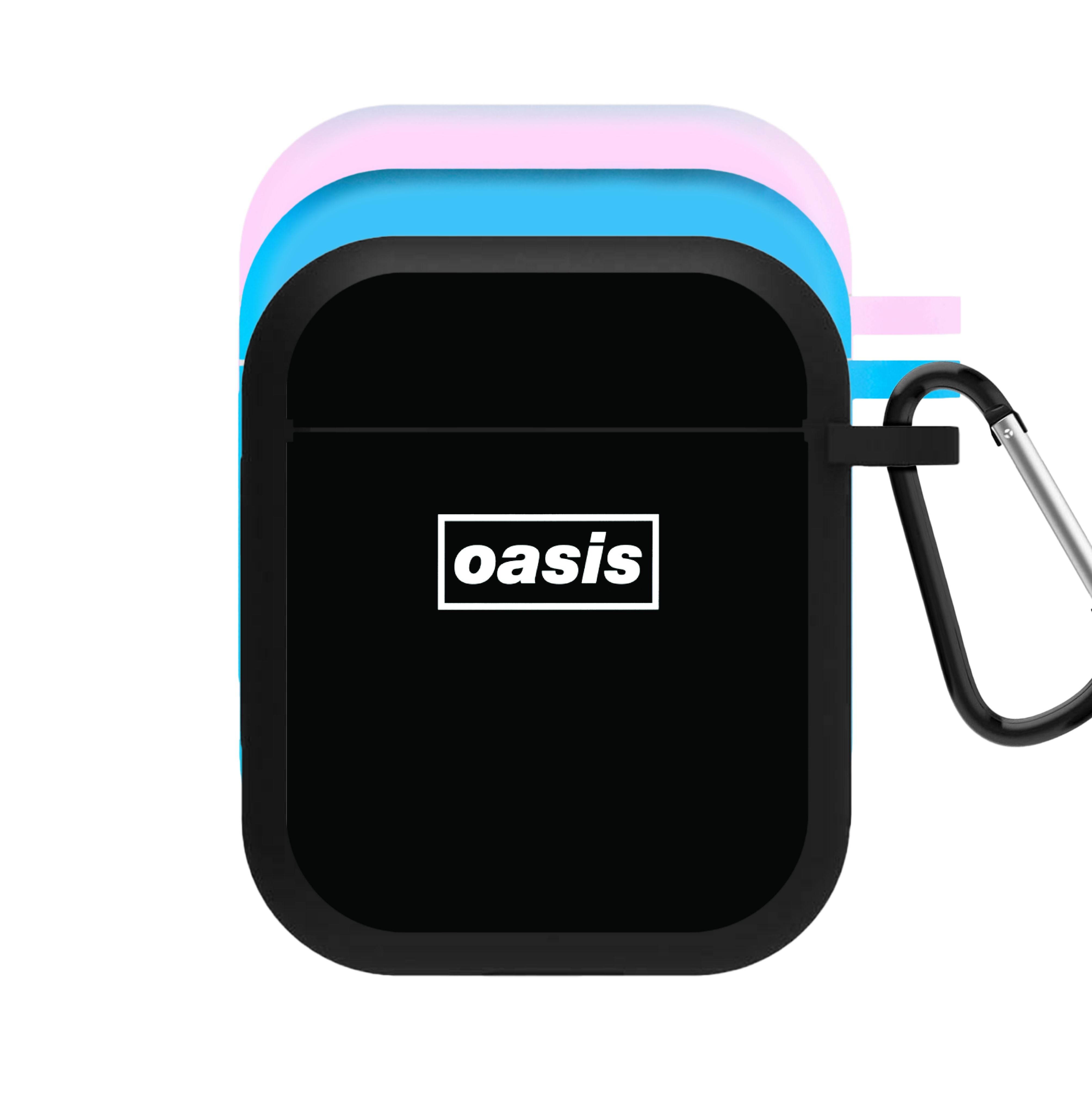 Band Name Black AirPods Case